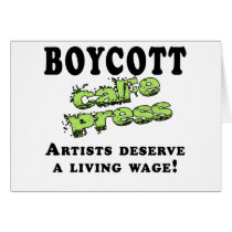Boycott Cafepress cards