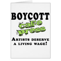 Boycott Cafepress cards