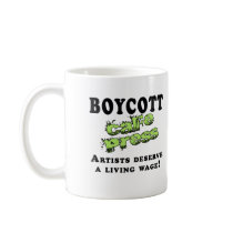 Boycott Cafepress mugs