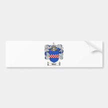 BOYD FAMILY CREST -  BOYD COAT OF ARMS BUMPER STICKER