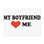 Boyfriend loves me postcards