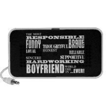 Boyfriends Best & Greatest Boyfriend : Qualities Portable Speaker