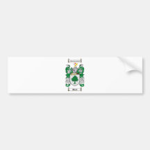 BOYLE FAMILY CREST -  BOYLE COAT OF ARMS BUMPER STICKER
