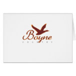 Boyne_Country_duck (Red) Greeting Card