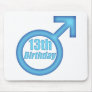 Boys 13th Birthday Gifts Mousepad