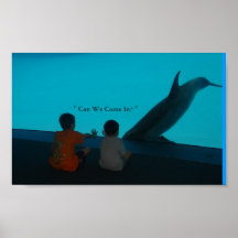 Boys and Dolphin Print