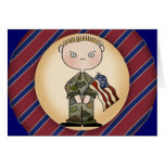 Boys Army Card