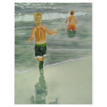 Boys at the beach flyers