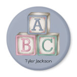 Boys Baby Shower Favors Fridge Magnet