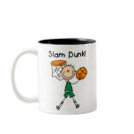 Boys Basketball Slam Dunk Mugs