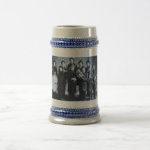 Boys Brass Band, Warsaw Indiana Vintage Mugs