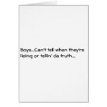 Boys... cards
