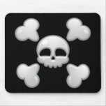 Boy's Cartoon Skull Mousepad