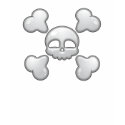 Boy's Cartoon Skull T-Shirt