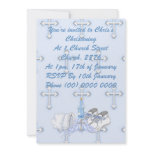 Boys Christening Wish invitations