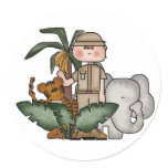 Boys Jungle Safari stickers