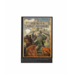 Boys King Arthur Book Cover t-shirts