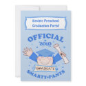 Boys Preschool / Kindergarten Graduation Party invitations