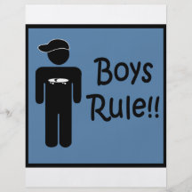 Boys Rule Flyer