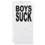 Boys Suck Rack Card Design