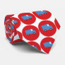 Boy's Toys Blue Truck Red Dots Fun Gift Tie