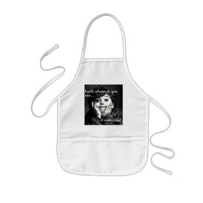 Boy's Wasn't Me Apron by MirandaStork