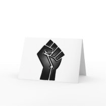 bp fist greeting card