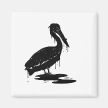 BP is killing Pelicans Fridge Magnet