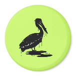 BP is killing Pelicans Fridge Magnets