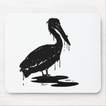 BP is killing Pelicans Mousepads