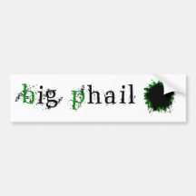 BP oil big phail sticker Bumper Sticker