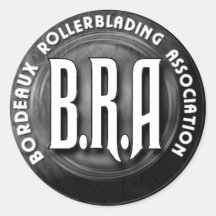 Bra sticker autocollant