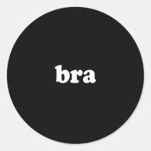 BRA STICKERS