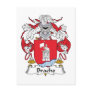 Bracho Family Crest Postcards