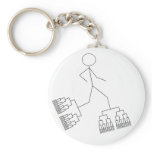 Bracket Man keychains