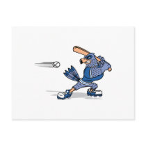 Bradley Blue Jay Post Card