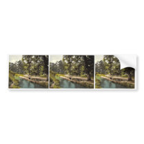 Bradley Woods, Newton Abbott, England rare Photoch Bumper Sticker