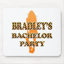 Bradley's Bachelor Party Mouse Pad