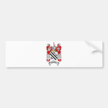 BRADSHAW FAMILY CREST -  BRADSHAW COAT OF ARMS BUMPER STICKERS