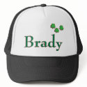 Brady Irish hats