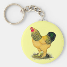 Brahma:  Buff Rooster Key Chain