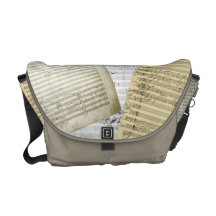 Brahms Manuscript Medley Commuter Bags