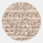 Brahms Theme and Variations Sticker