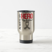 Brain Cancer Always My Hero My Girlfriend Coffee Mug