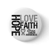 Brain Cancer Awareness Hope Love Faith