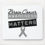 Brain Cancer Awareness Matters Mouse Pads