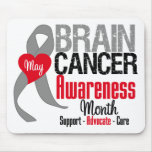 Brain Cancer Awareness Month Mouse Mats