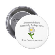 Brain Cancer Awareness Pins