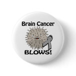 Brain Cancer Blows Awareness Design Pins