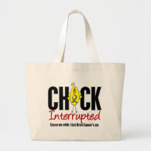 Brain Cancer Chick Interrupted Bags